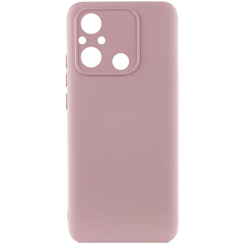 Противоударный Чехол Silicone Cover Lakshmi Full Camera (AAA) для Xiaomi Redmi 12C Розовый / Pink Sand - фото 1