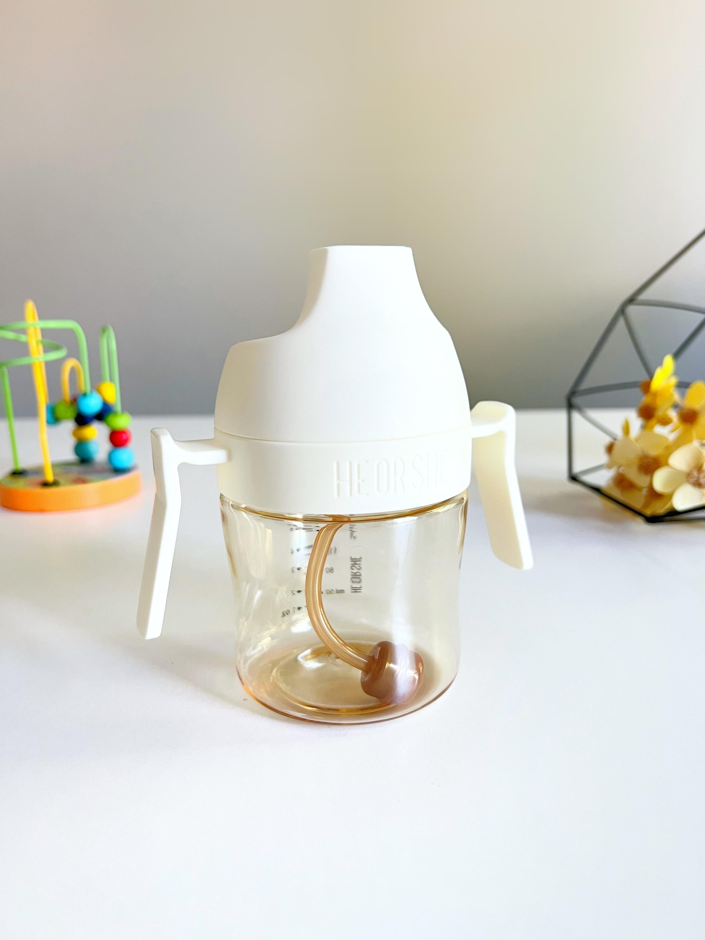 Поильник детский HEORSHE 6+ мес 210 мл Белый (28056556)