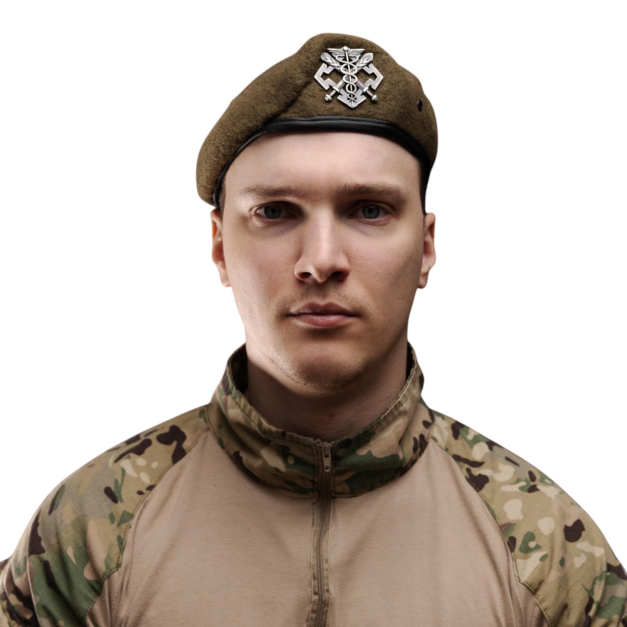 Берет Силы логистики Вооруженных Сил Украины XXL/61-62 см Степ (29052600)