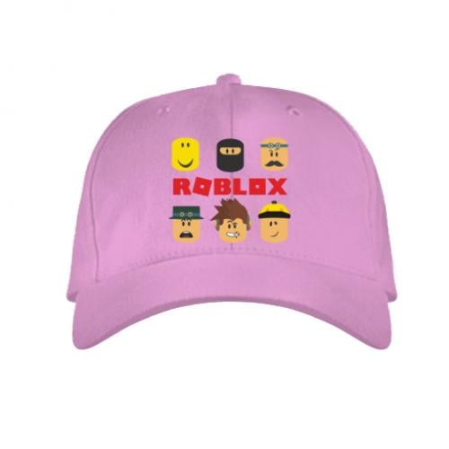 Кепка детская Roblox icons Розовый (14248233-7-186380)