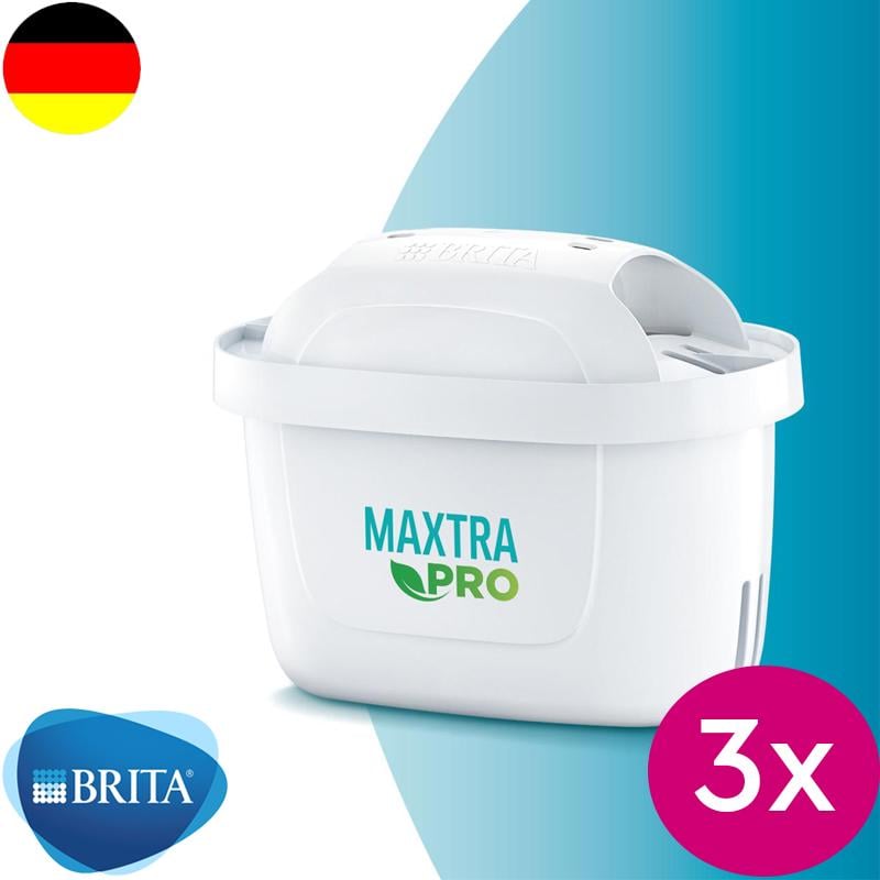 Набор картриджей для фильтров воды BRITA Maxtra Pro 3 шт. (1051755) - фото 2