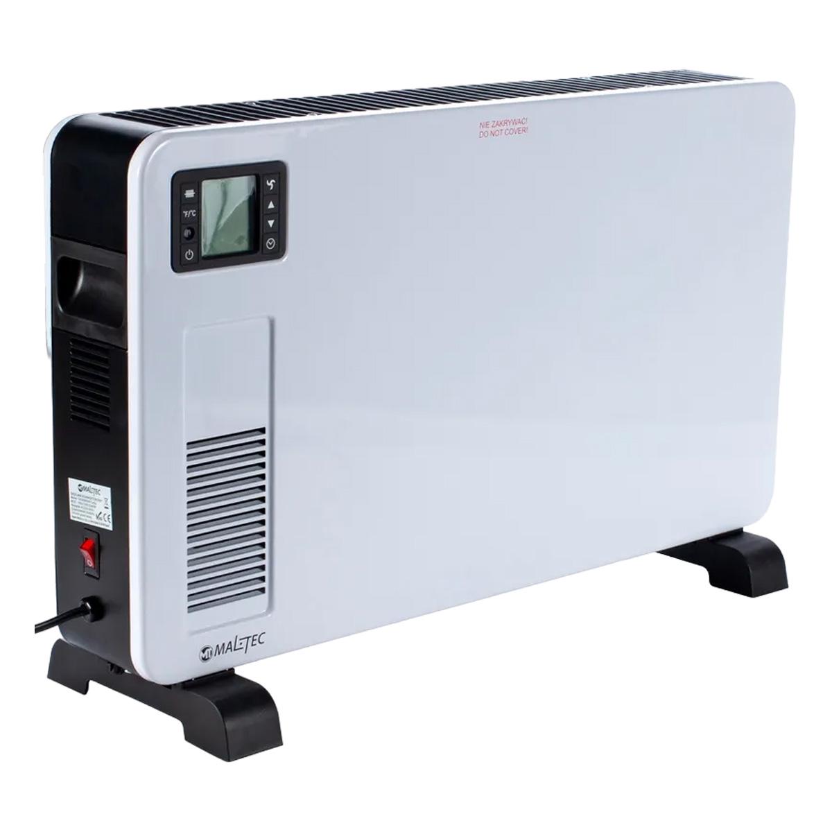 Конвектор-нагрівач з фронтальним обдуванням Maltec CH3500DW 107514 термостат дисплей/пульт ДК 3 режими 2300 Вт Білий - фото 6