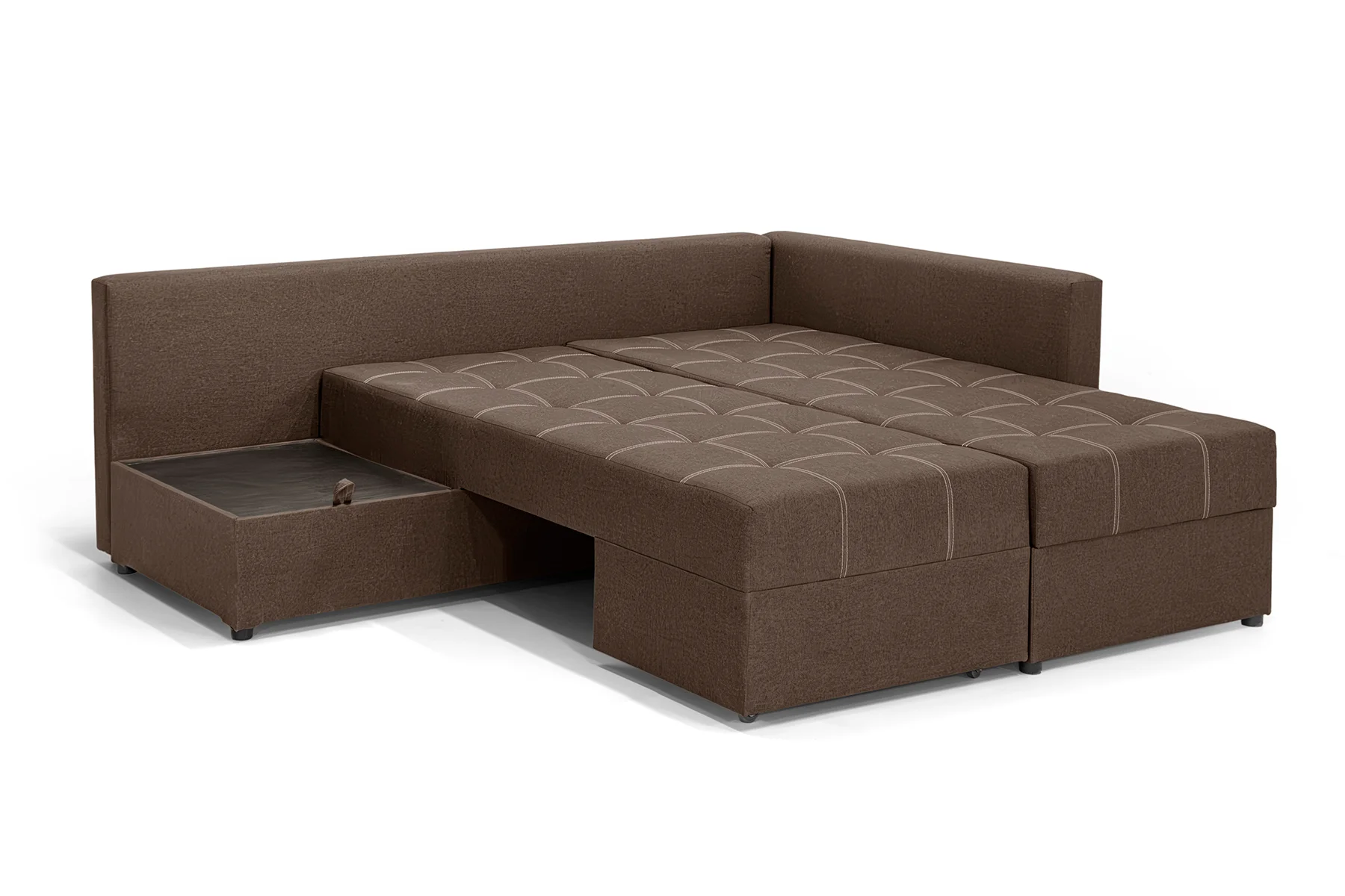 Диван угловой Олимп 300х220 см Коричневый (28118808) - фото 5 Диван угловой Олимп 300х220 см Коричневый (28118808) - фото 5