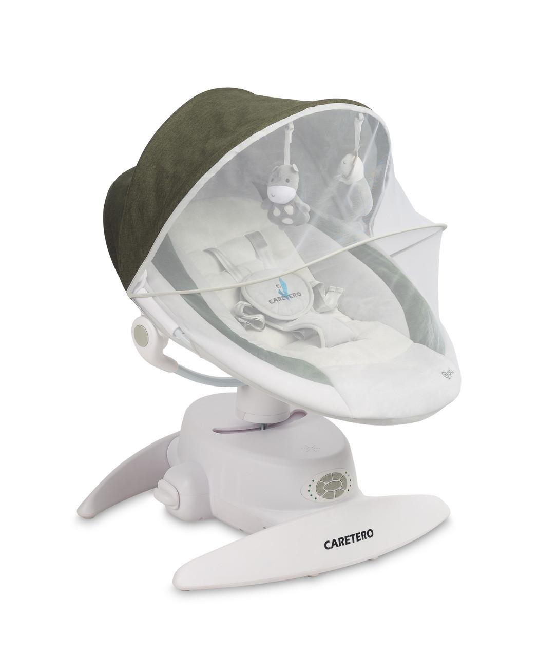 Шезлонг-качалка детский Caretero Opti Green (2152570952) - фото 3