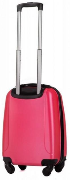 Валіза пластикова WINGS 310 XS міні ручна поклажа на 4 колеса Рожевий (CEKRBWI310XM4ROZ) - фото 2 Валіза пластикова WINGS 310 XS міні ручна поклажа на 4 колеса Рожевий (CEKRBWI310XM4ROZ) - фото 2