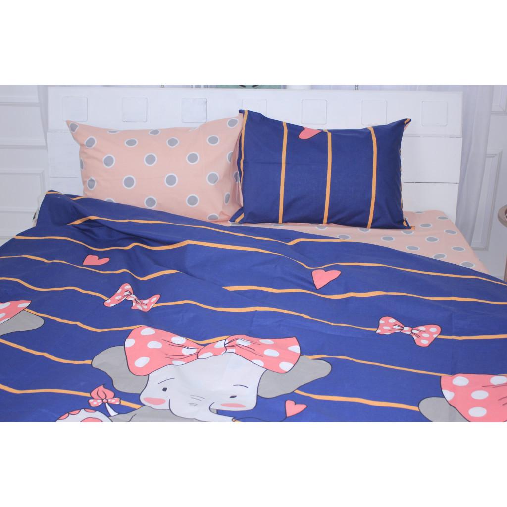 Комплект постельного белья MirSon Ranforce Elite 17-0539 Elephant Бязь 2х160х220 см (2200004733692)