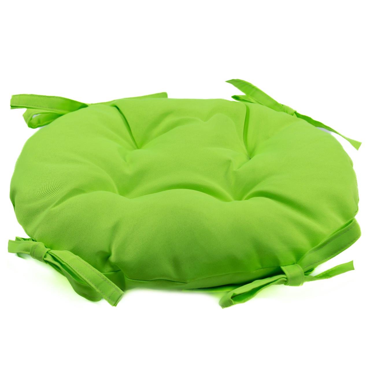 Подушка для стула/кресла/табурета 35х8 см Салатовый (1743252327) - фото 2
