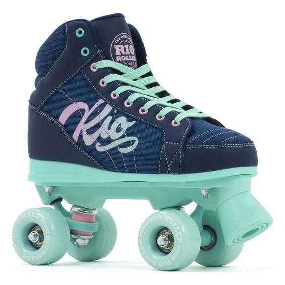 Ролики Rio Roller Lumina Navy/Green (Аopt.roliki30)