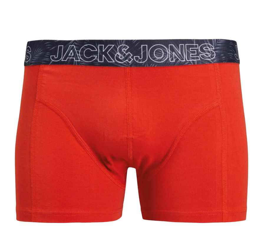 Трусы мужские боксеры Jack & Jones XXL Красный (987984654)