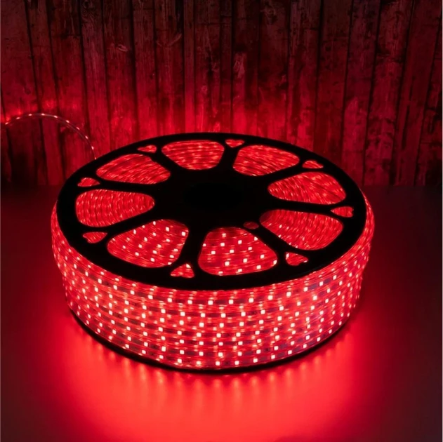 Бухта 3-жильня кругла LED-стрічка 100 м колір світлодіодів Червоний (SZ-1750-05) - фото 4 Бухта 3-жильня кругла LED-стрічка 100 м колір світлодіодів Червоний (SZ-1750-05) - фото 4