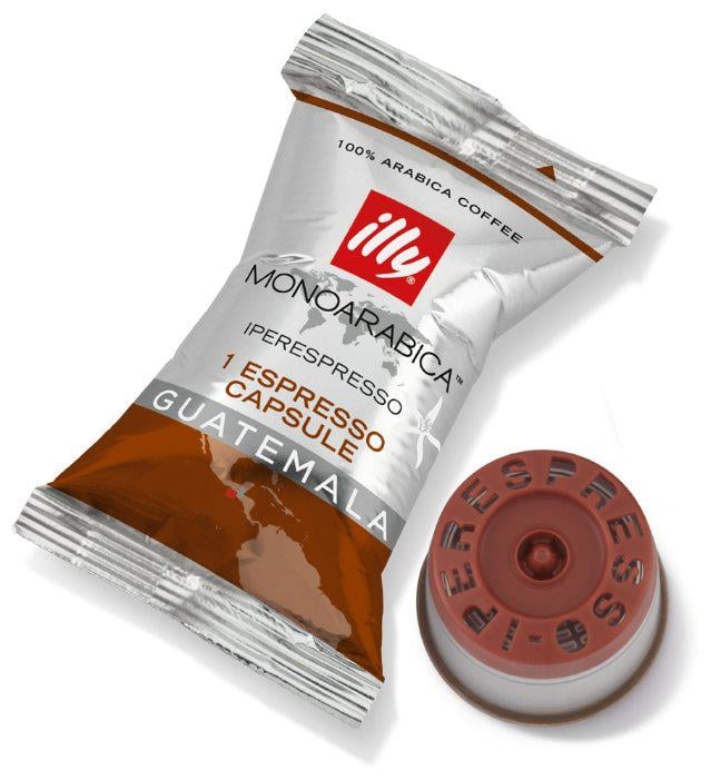 Кофе в капсулах iperEspresso illy ящик GUATEMALA MONOARABICA 100 шт. (11641)