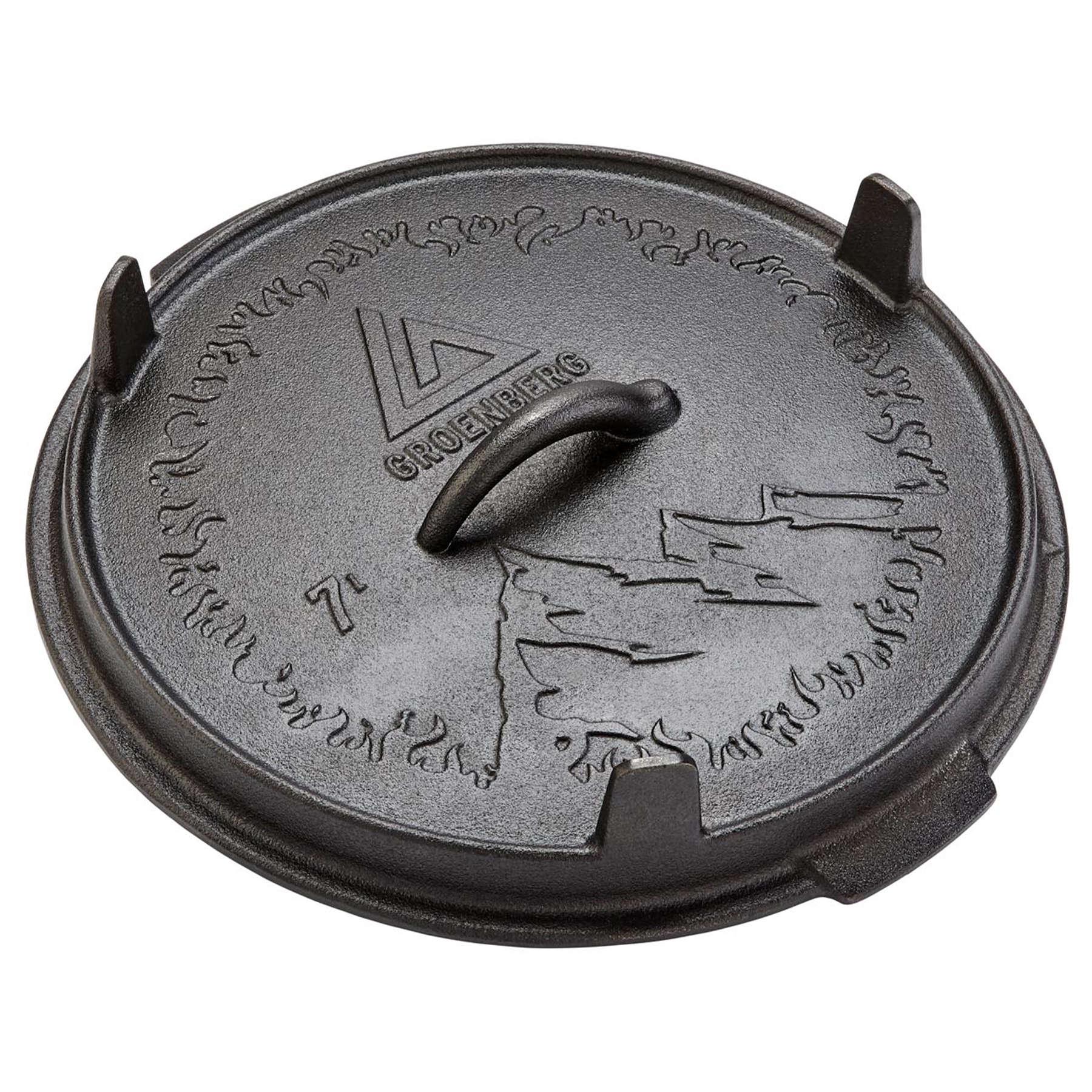 Казан з кришкою Groenberg Askja Pot 30 см/7 л Black (266017) - фото 10 Казан з кришкою Groenberg Askja Pot 30 см/7 л Black (266017) - фото 10
