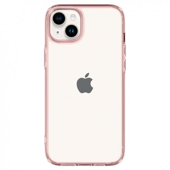 Чехол для телефона Spigen Ultra Hybrid Apple iPhone 14 Plus Прозрачный с розовым (ACS04897)