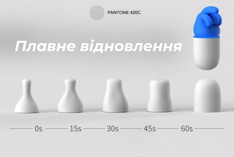 Беруші Shut Up 5-шарові шумопоглинаючі вушні затички у кейсі Синій (04-10) - фото 4 Беруші Shut Up 5-шарові шумопоглинаючі вушні затички у кейсі Синій (04-10) - фото 4