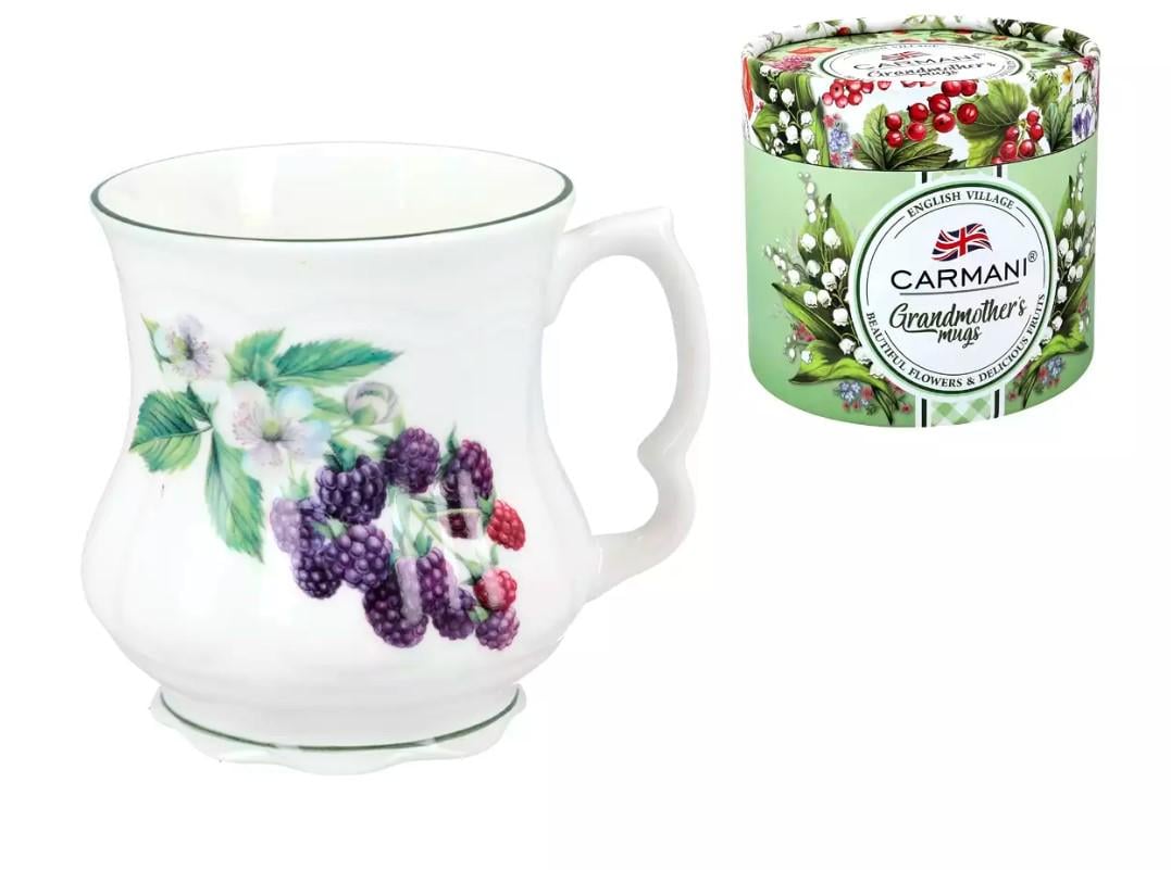 Кружка Carmani Ежевика 400 мл (707-3112) Кружка Carmani Ежевика 400 мл (707-3112)