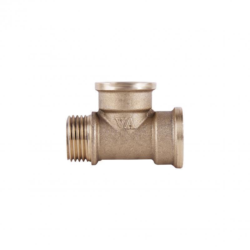 Трійник SD Plus SD41315 1/2" ВВЗ латунь (SD00047855) - фото 3 Трійник SD Plus SD41315 1/2" ВВЗ латунь (SD00047855) - фото 3