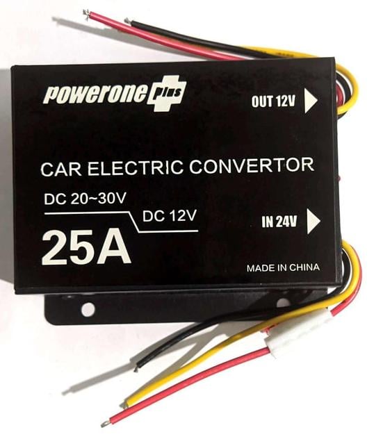 Перетворювач напруги Power One+ 24 V-12 V 25A (000022202)
