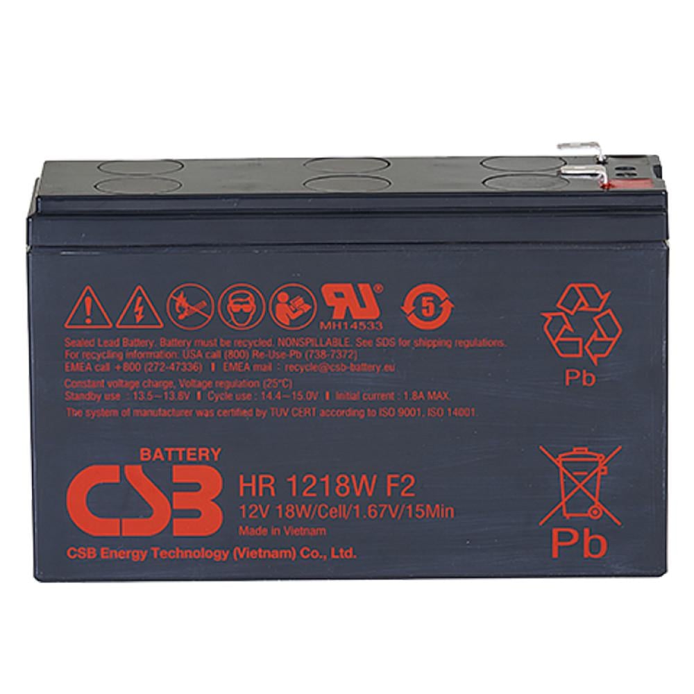 Батарея аккумуляторная CSB HR1218WF2 12V 4,5Ah
