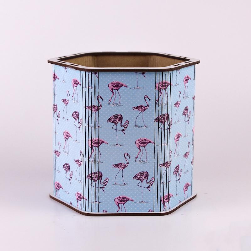 Коробка шестигранна 15х15 см (3128)