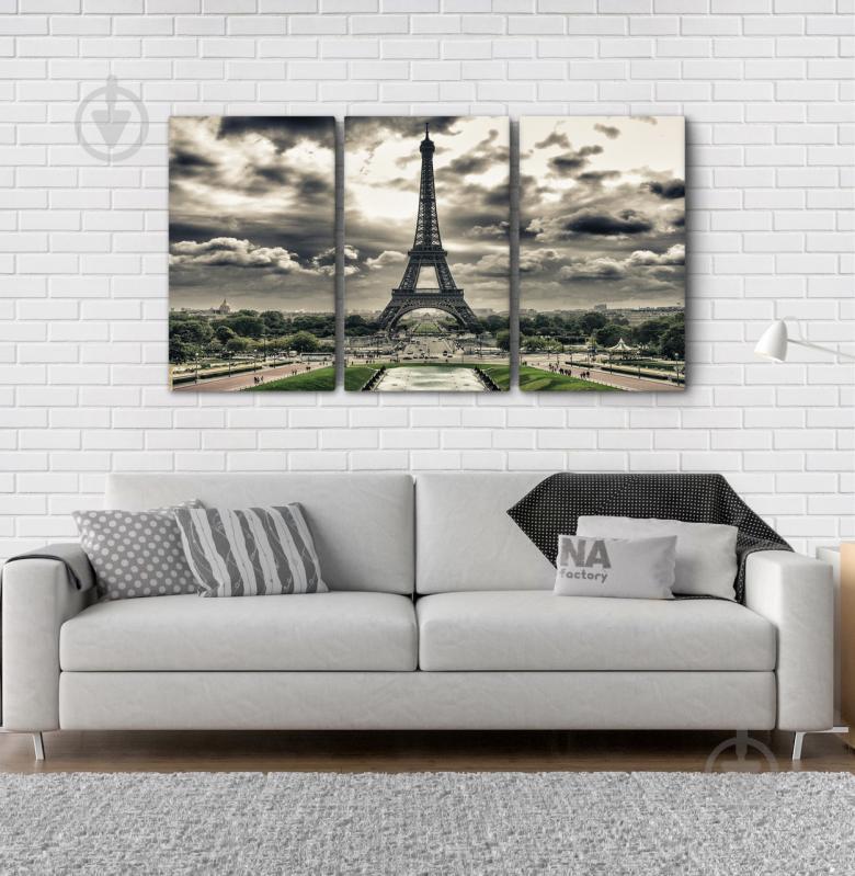 Модульна картина Poster-land Ейфелева вежа (53х100см) Аrt-114_3А