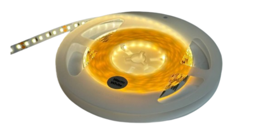 Светодиодная лента Rishang SMD 2835 24V 4000K IP33 120 LED/м 5 м Нейтральный свет (2186NW)