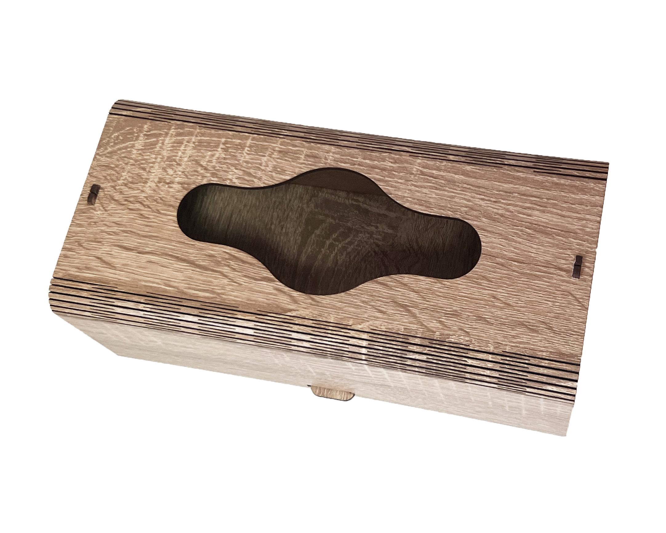 Серветниця-диспенсер для серветок та паперових листових рушників Дуб - фото 3 Серветниця-диспенсер для серветок та паперових листових рушників Дуб - фото 3