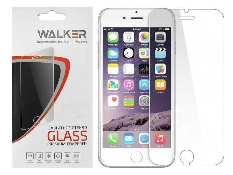 Защитное стекло Walker для Apple iPhone 6s A1633/A1688/A1691/A1700 без рамок 0,3 мм 2,5D Прозрачный - фото 3