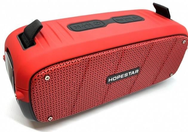 Портативна Bluetooth колонка Hopestar A20 Червоний - фото 2