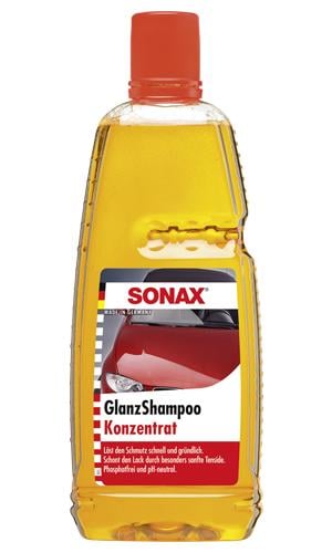 Шампунь для мойки автомобиля с блеском концентрат 1 л Sonax Glanzshampoo Konzentrat