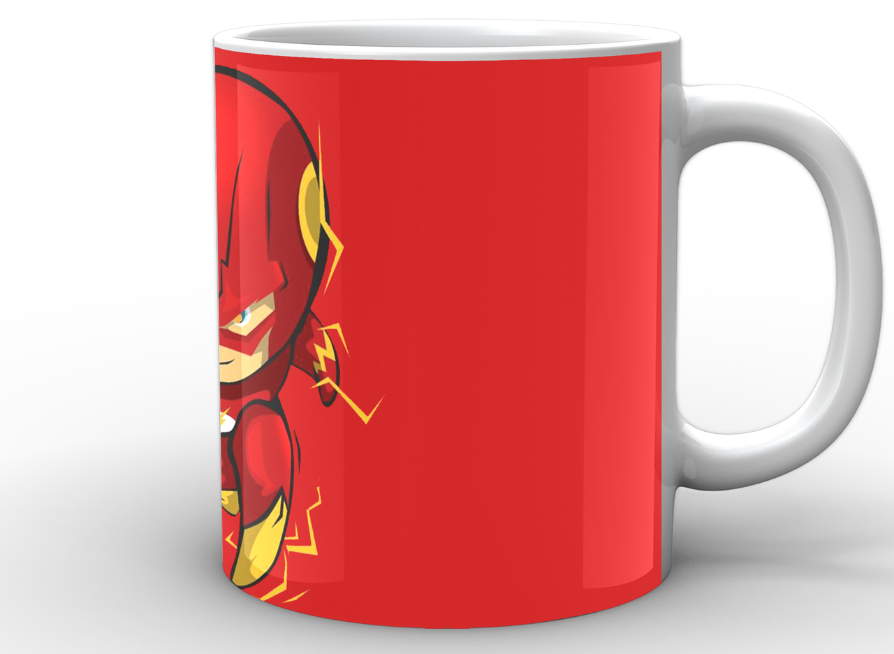 Чашка GeekLand Flash минимализм 330 мл Белый (FS.02.014)