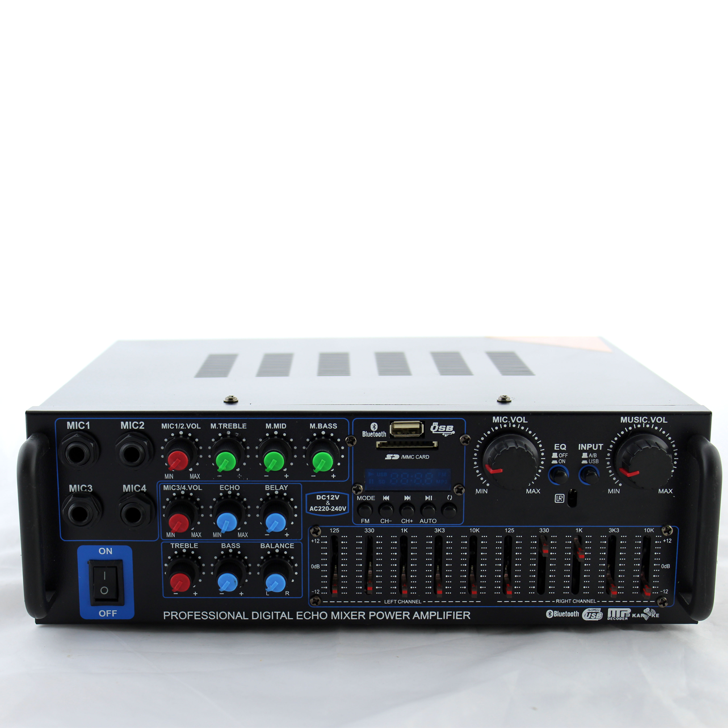 Усилитель звука 326AMP-BT Bluetooth интегральный на 4 микрофона (a57c9f67)