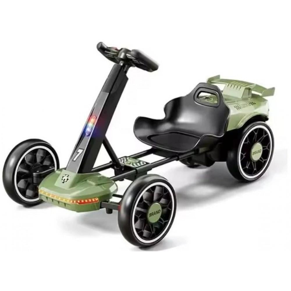 Дитячий електрокарт з пультом керування Spoko SP-V19 12V4,5 Зелений (42412334)