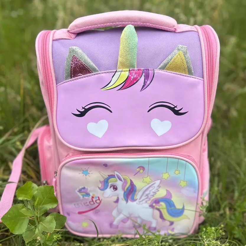 Рюкзак шкільний для дівчинки з єдинорогом та світловідбиваючими елементами (2693008553) Рюкзак шкільний для дівчинки з єдинорогом та світловідбиваючими елементами (2693008553)