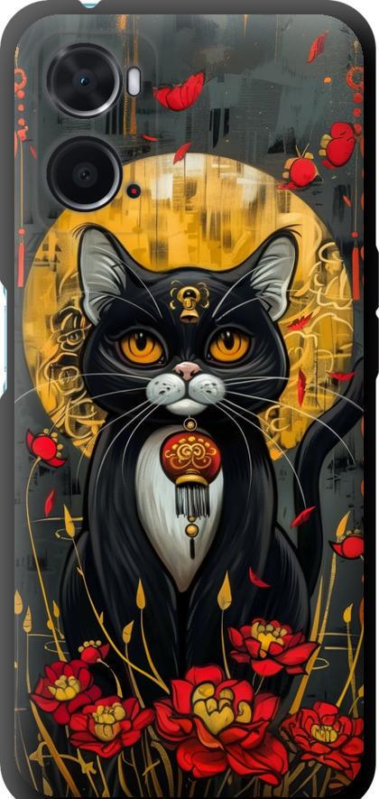 Чехол на Oppo A76 China Cat (6134b-2760-42517)
