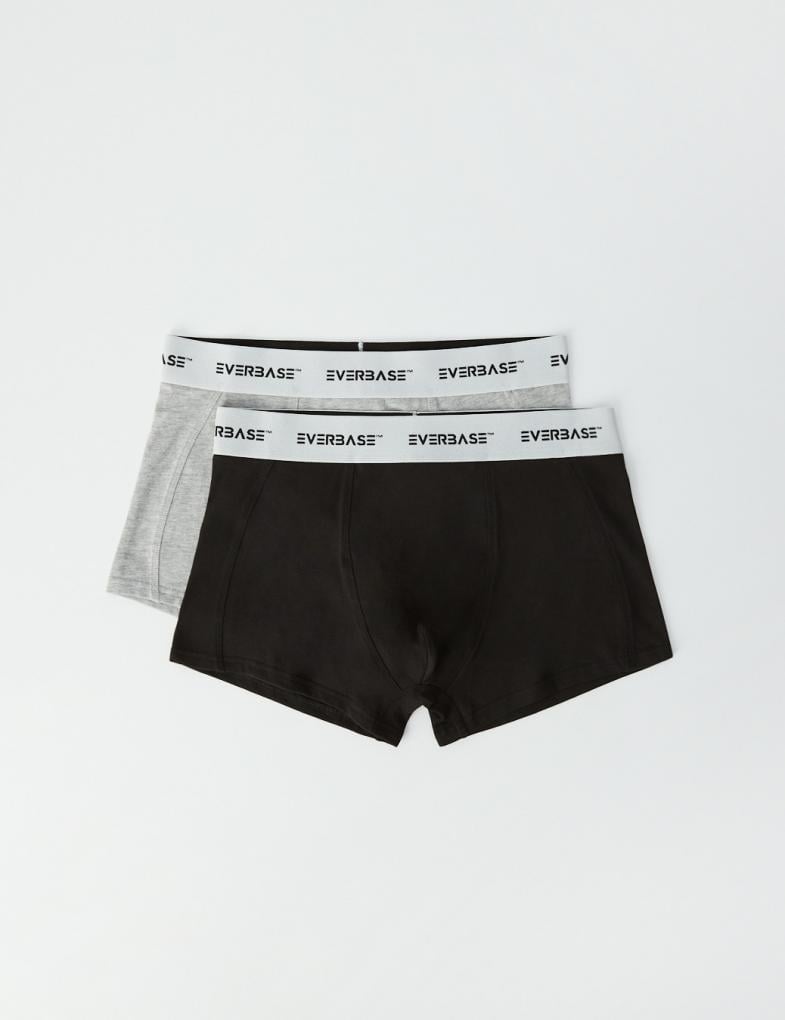 Набор трусов боксеров мужских Diverse EVB SPORTY 2 шт. II XL Серо-черный (5902598805683)