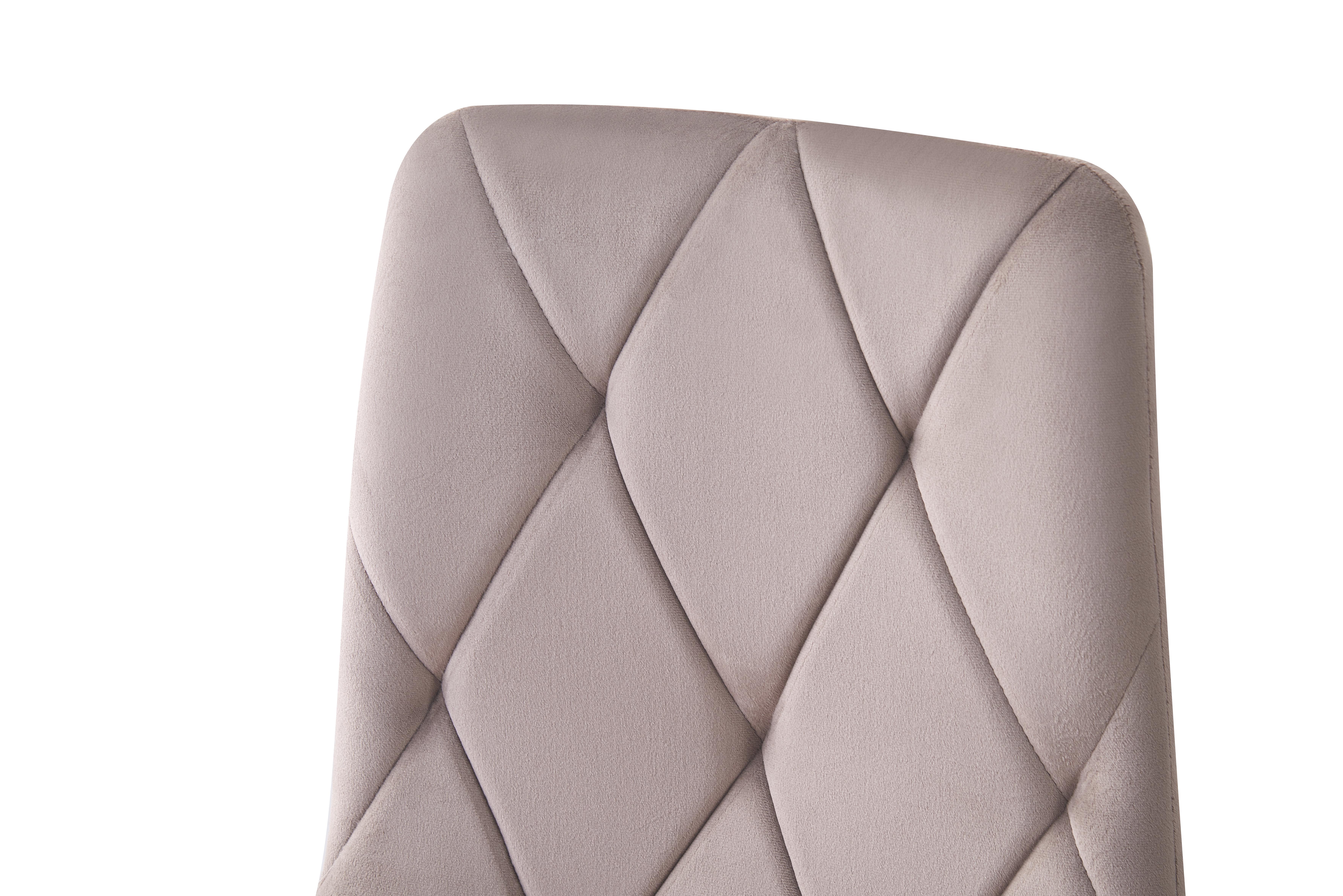 Стілець для кухні та вітальні ГРЕЙС Меморі 430х870х385 мм Чорний/Велюр бежевий (GAА0056860) - фото 4 Стілець для кухні та вітальні ГРЕЙС Меморі 430х870х385 мм Чорний/Велюр бежевий (GAА0056860) - фото 4