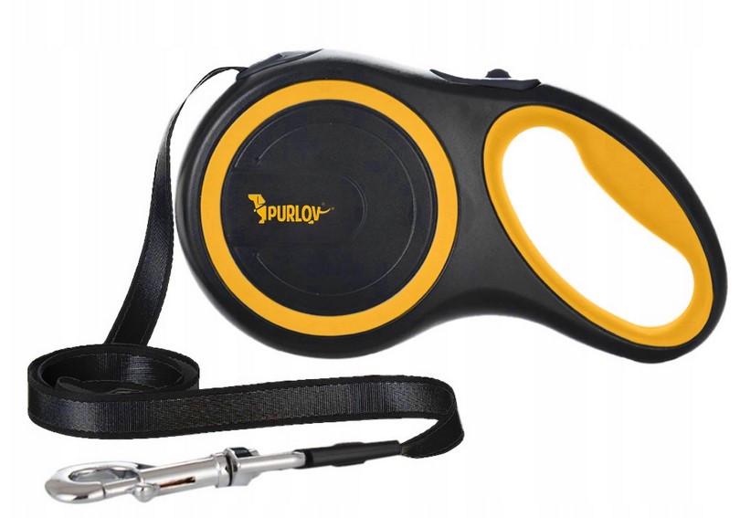 Поводок для собаки автоматический Alpimax лента 8 м с блокадой (2377157030) - фото 7