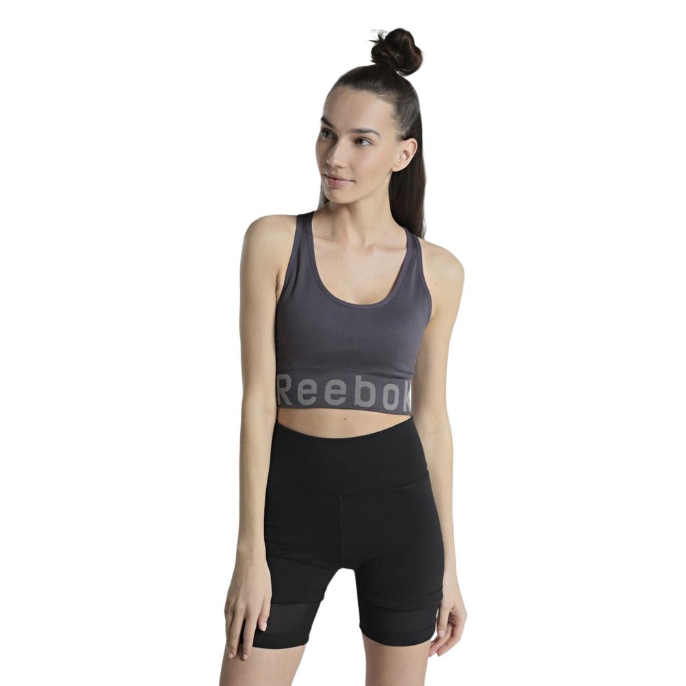 Бра-топ женский Reebok Workout Seamless GD9985 2XS Черный - фото 3