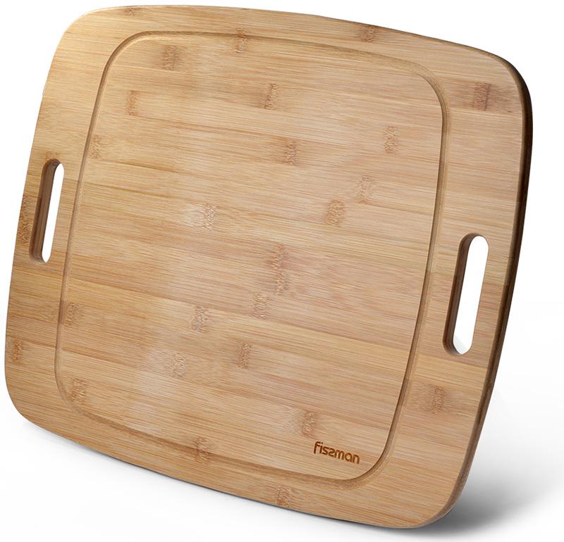Доска разделочная Fissman бамбуковая 49х41 см (FN-8776)