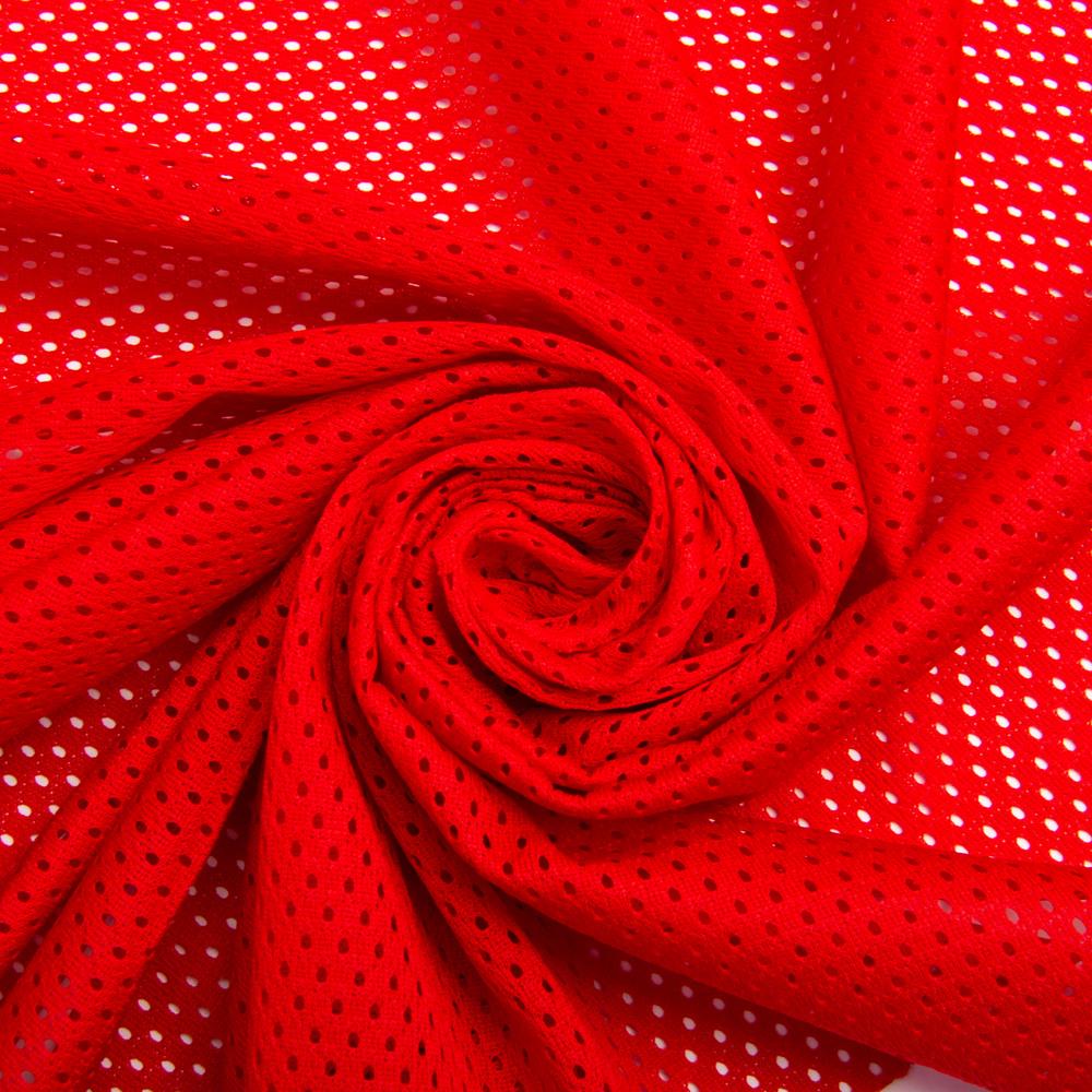 Ткань сетка подкладочная V-6 Красный (24904)