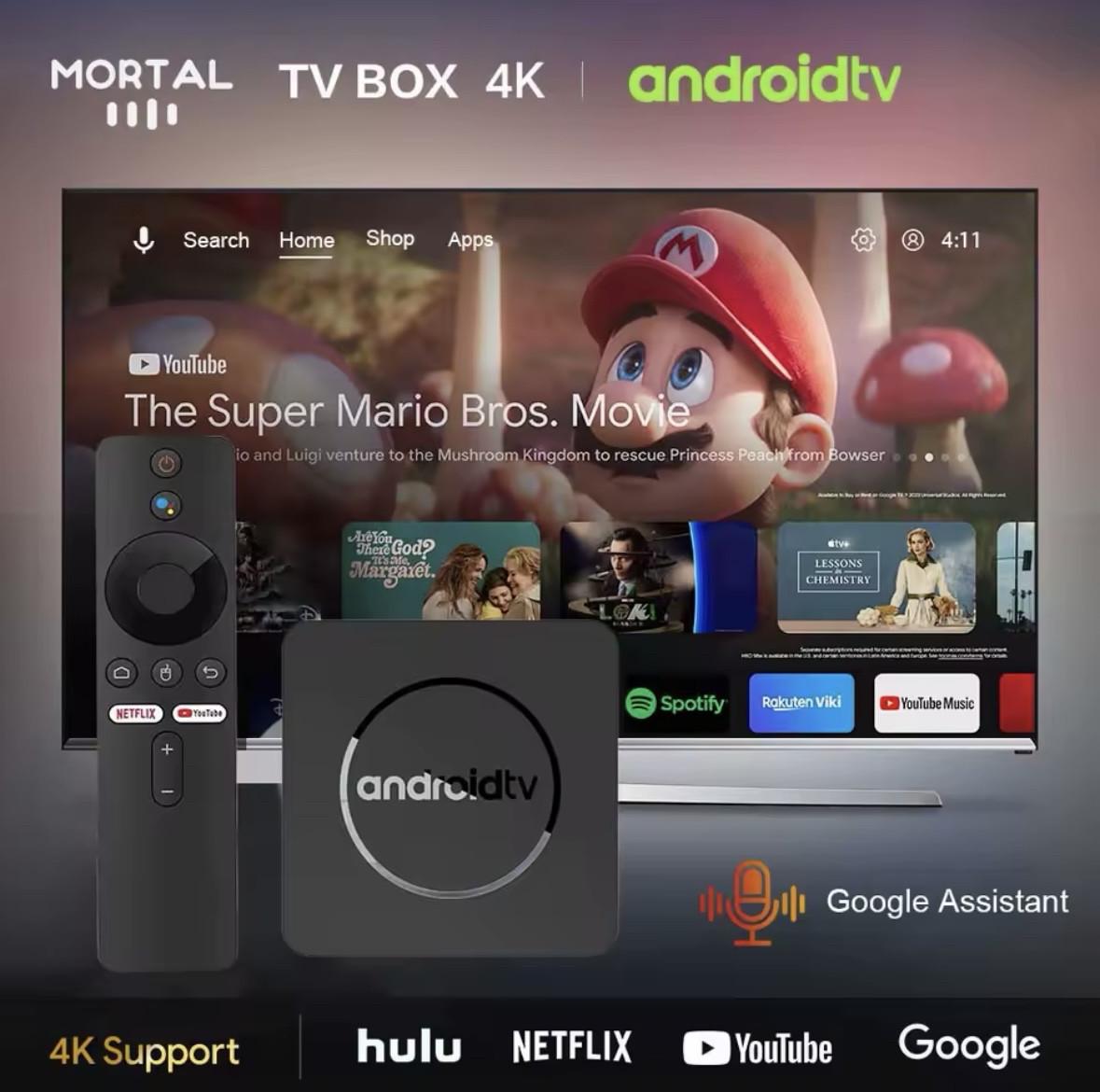 Смарт-приставка Q10 4/32 Гб Android 14 Налаштована - фото 2 Смарт-приставка Q10 4/32 Гб Android 14 Налаштована - фото 2