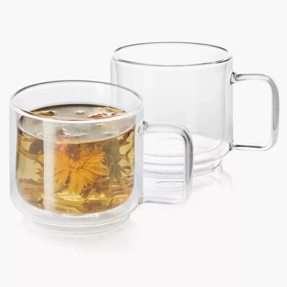 Набор чашек с двойными стенками DUKA SVEN 350 мл 2 шт. Прозрачный (1217081) Набор чашек с двойными стенками DUKA SVEN 350 мл 2 шт. Прозрачный (1217081)