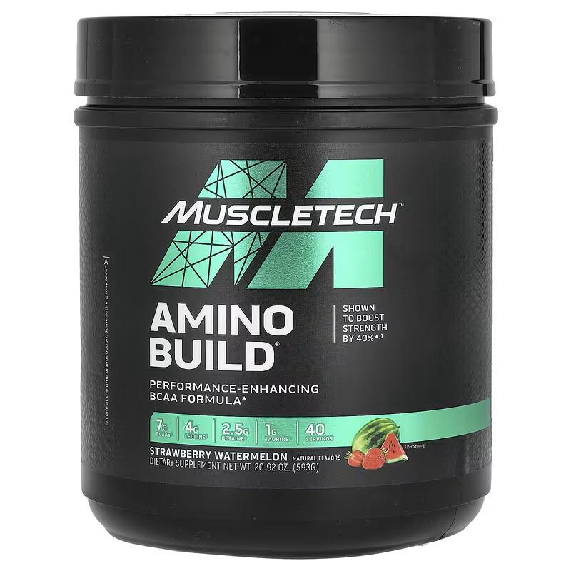 Аминокислотный комплекс Muscletech Amino Build Strawberry Watermelon 593 г