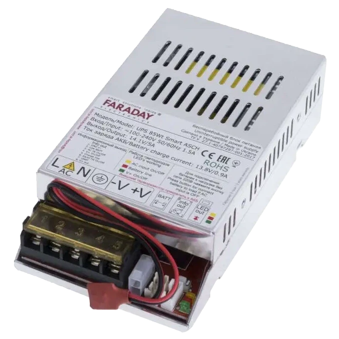 Блок живлення безперебійний Faraday Electronics 85W UPS Smart ASCH ALU 12-18 Агод (2893798935)