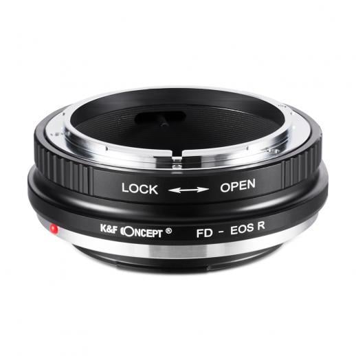 Адаптер-переходник K&F Concept FD Canon EOS R для беззеркальных камер Canon с байонетом EOS RF (1670606210)