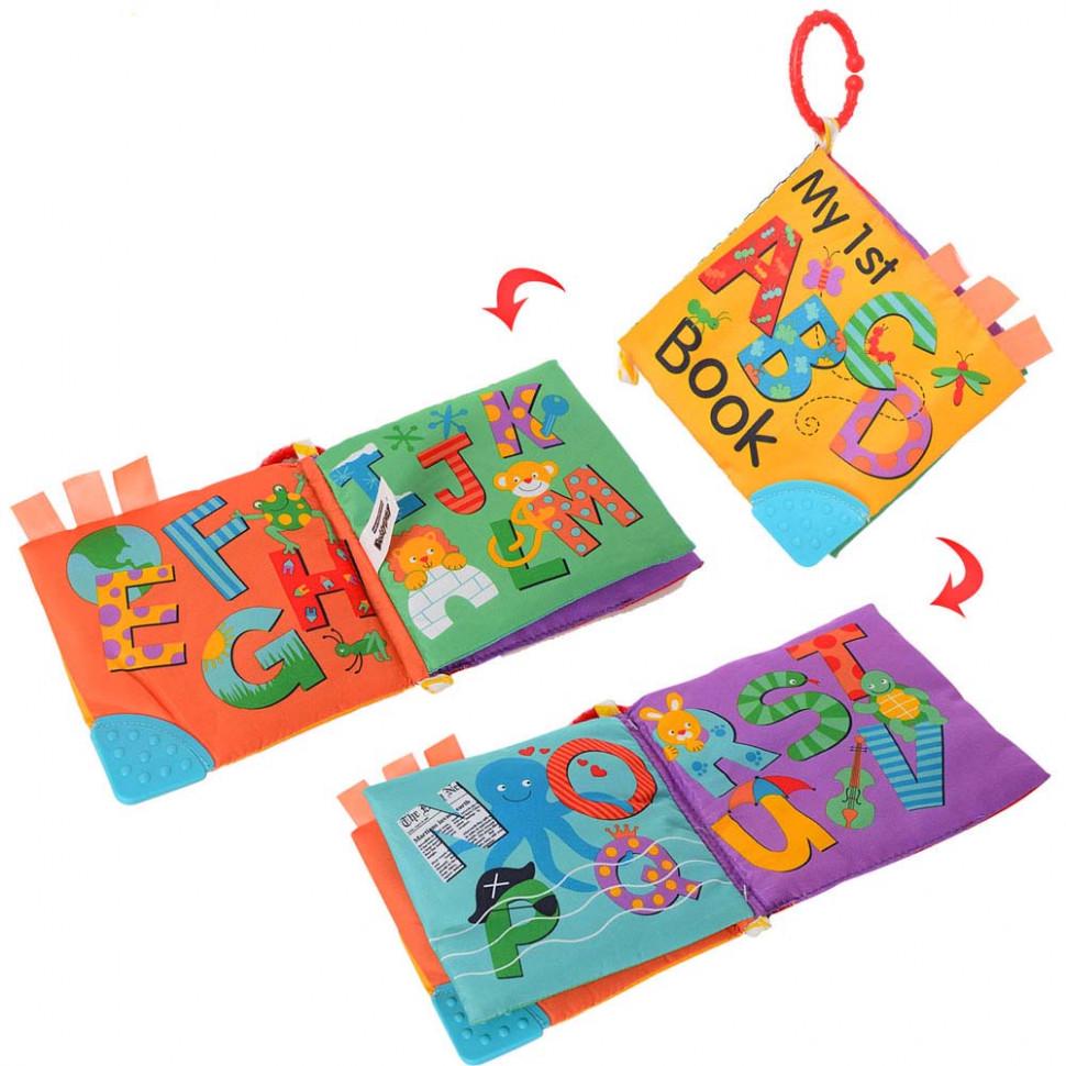 Дитяча підвіска-книжка на коляску Букви 14220 2 види (26111950)
