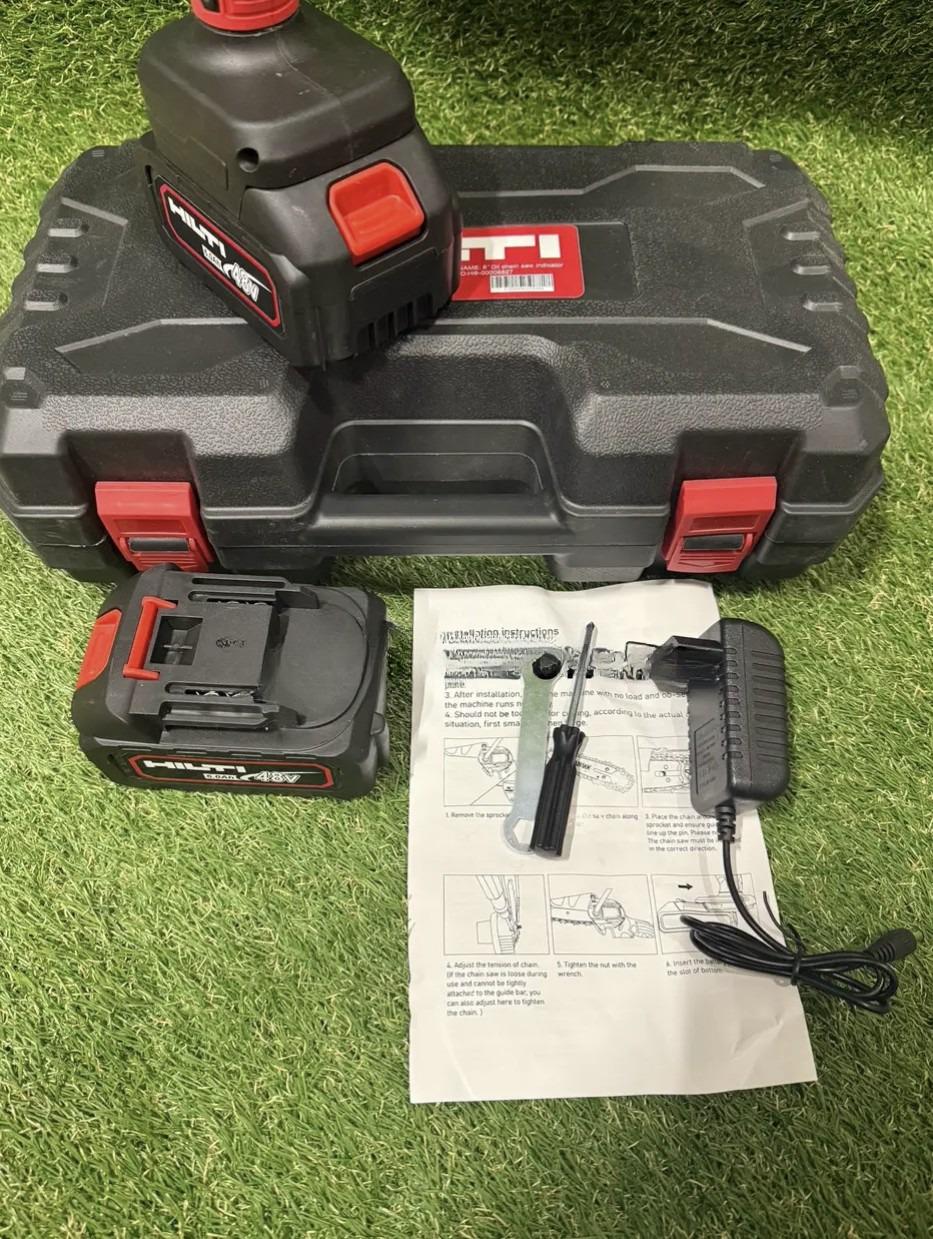 Пила аккумуляторная Hilti SR 6-2-48 48V 6Ah 2 АКБ (30831136) - фото 4 Пила аккумуляторная Hilti SR 6-2-48 48V 6Ah 2 АКБ (30831136) - фото 4