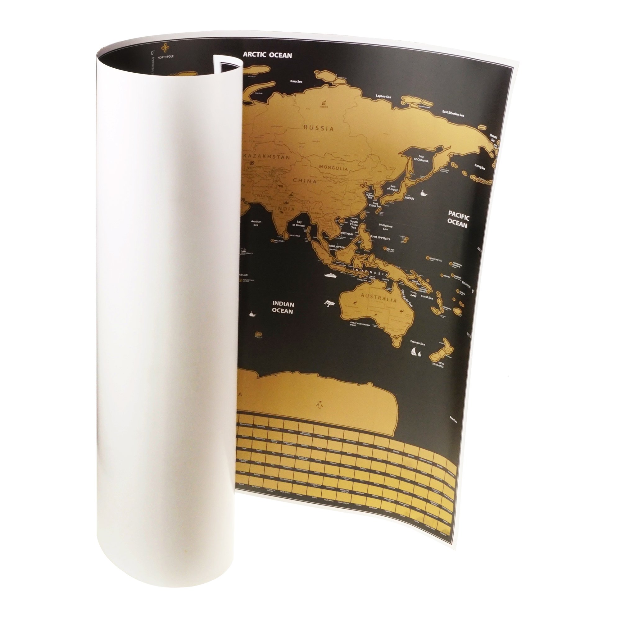 Скретч карта мира Wellamart (5795)