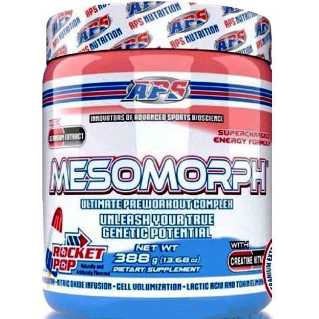 Комплекс до тренировки Aps Mesomorph 388 г ver4 Geranium Extract 388 г 25 порций Rocket Pop