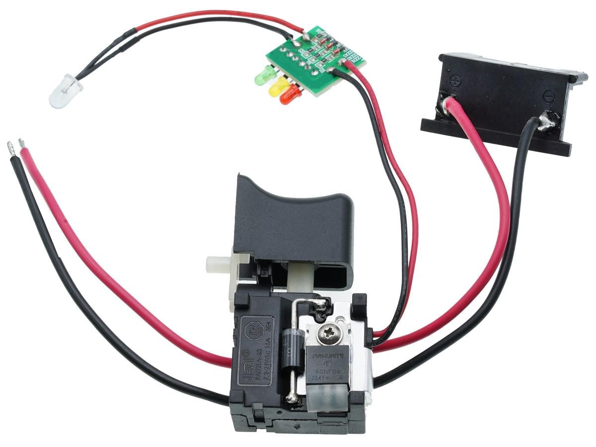 Кнопка VJ Parts для шуруповерта Tk TCD-18 Li (кн1092) Кнопка VJ Parts для шуруповерта Tk TCD-18 Li (кн1092)